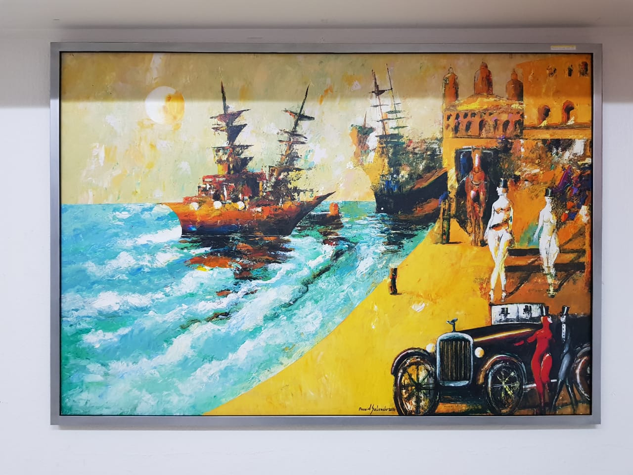 Obra de arte-Puerto de Granada